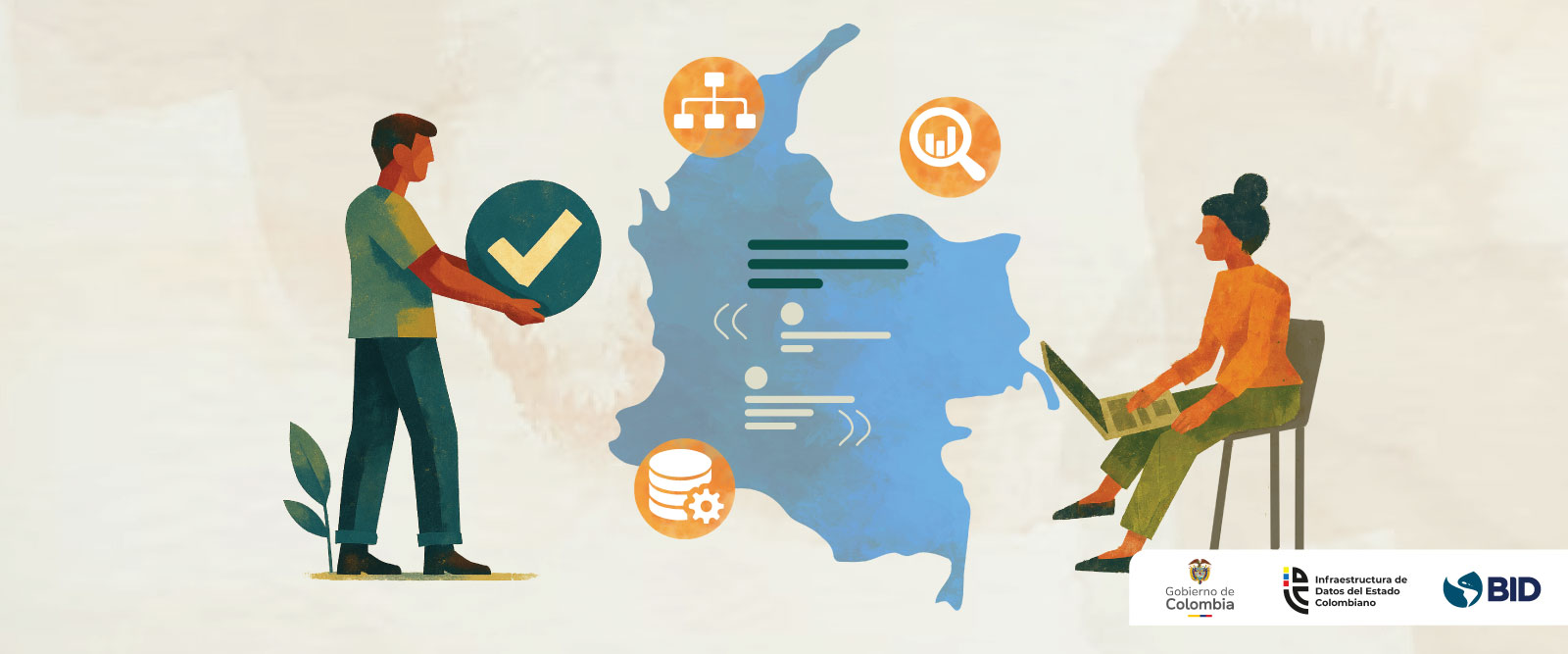 Imagen del curso Gobernanza de la Infraestructura de Datos Colombia_